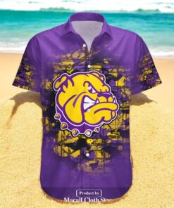 Personalized Western Illinois Leathernecks NCAA Camouflage Vintage Hawaiian Shirts