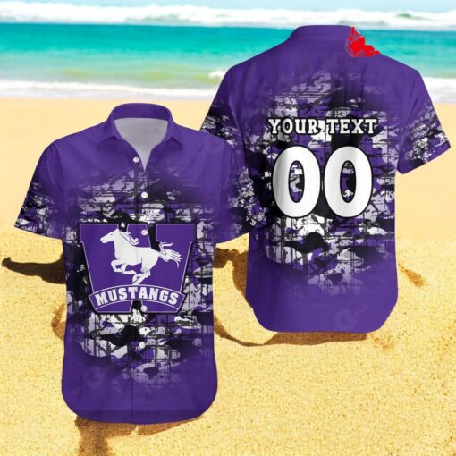 Personalized Western Ontario Mustangs NCAA Camouflage Vintage Hawaiian Shirts