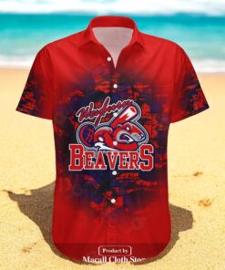 Personalized Weyburn Beavers NCAA Camouflage Vintage CA BASEBALL Hawaiian Shirts