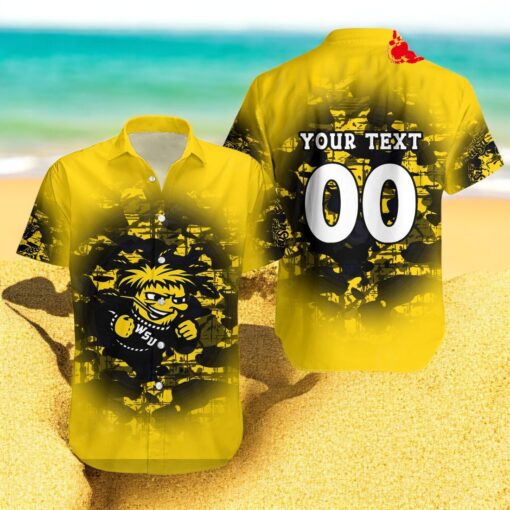 Personalized Wichita State Shockers NCAA Camouflage Vintage Hawaiian Shirts
