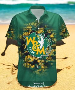 Personalized William and Mary Tribe NCAA Camouflage Vintage Hawaiian Shirts