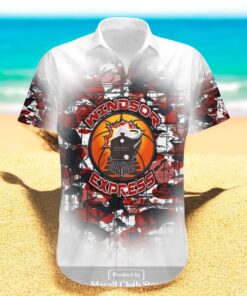 Personalized Windsor Express NCAA Camouflage Vintage CA BASKETBALL Hawaiian Shirts