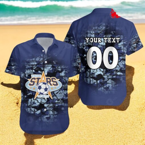 Personalized Windsor Stars NCAA Camouflage Vintage CA SOCCER Hawaiian Shirts
