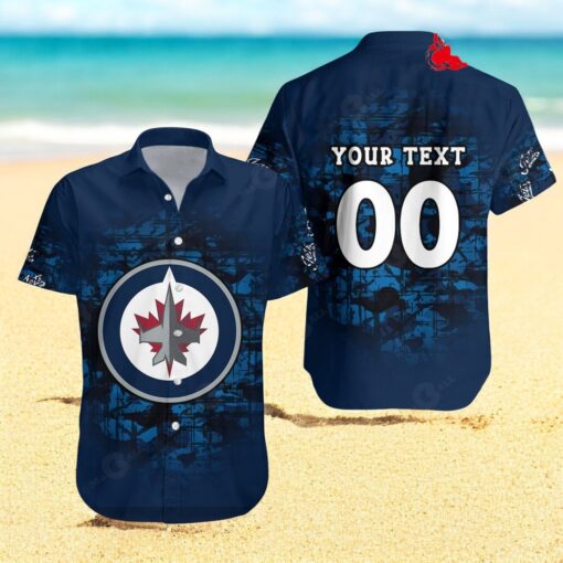 Personalized Winnipeg Jets NCAA Camouflage Vintage NHL Hawaiian Shirts