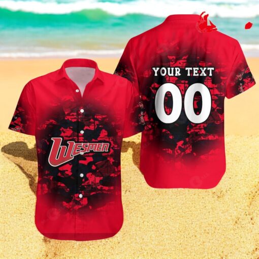 Personalized Winnipeg Wesmen NCAA Camouflage Vintage Hawaiian Shirts