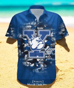 Personalized Yale Bulldogs NCAA Camouflage Vintage Hawaiian Shirt