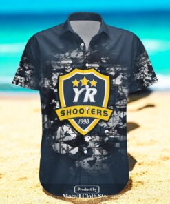 Personalized York Region Shooters NCAA Camouflage Vintage Hawaiian Shirt