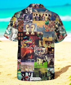 Pink Floyd Collage Natural Patterns Summer Design Hawaiian Shirt