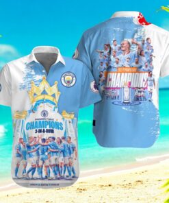 Premier League Manchester City Apparels Champions Hawaiian Shirt Premier League Manchester City Apparels Champions Hawaiian Shirt