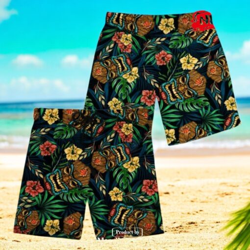 Premium Phoenix Suns NBA Sports Palm Tree Floral Style Hawaiian Shirt