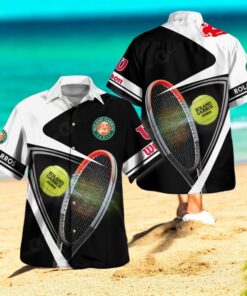Roland Garros x Wilson Sporting Goods Players Patterns Hawaiian Shirt