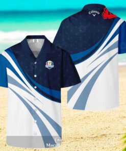 Ryder Cup x Callaway Mix Black Green Premium Classic Hawaiian Shirt