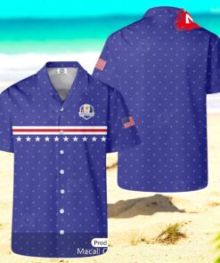 Ryder Cup x PING 3D Luxury Stars Patterns Hawaiian Shirt