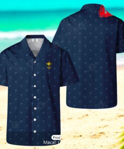 Ryder Cup x PING Brown Stars Hawaiian Shirt