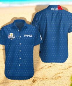 Ryder Cup x PING Luxury Stars Patterns Hawaiian Shirt