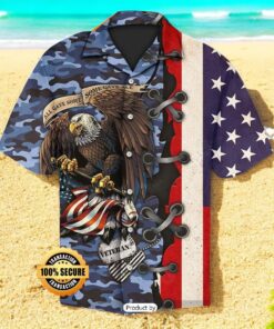 SALE All Gave Some Some Gave All Eagle With American Flag And Dog Tags Veteran Navy Camouflage Veterans Day Hawaiian Shirt SALE All Gave Some Some Gave All Eagle With American Flag And Dog Tags Veteran Navy Camouflage Veterans Day Hawaiian Shirt