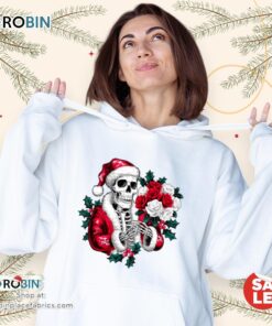 Santa Skeleton Christmas Unisex Shirt Santa Skeleton Christmas Unisex Shirt
