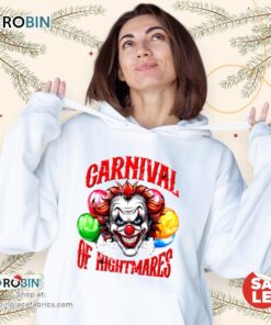 Scary Clown Carnival Of Nightmares Halloween Unisex Shirt