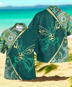 Scyther Paisley Pattern Design Hawaiian Shirt