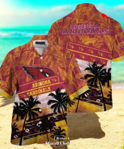 Seattle Seahawks NFL Palm Tree Pattern For Sports Fans Unisex Hawaiian Shirt