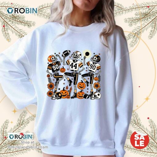 Skeleton Game Day Football Halloween Unisex Shirt