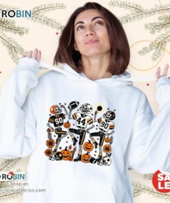 Skeleton Game Day Football Halloween Unisex Shirt