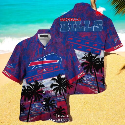Tennessee Titans NFL Palm Tree Pattern For Sports Fans Unisex Hawaiian Shirt