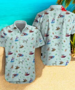 The Flintstones x Golf Nature Style Hawaiian Shirt