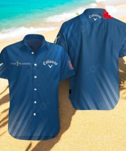 The Players Championship x Callaway Premium Navy Style Hawaiian Shirt The Players Championship x Callaway Premium Navy Style Hawaiian Shirt