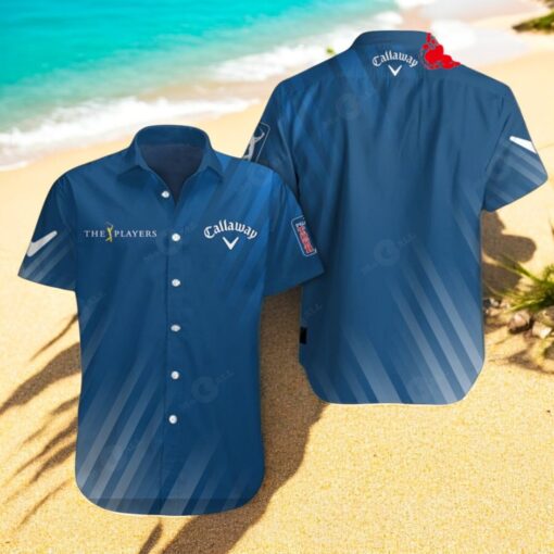The Players Championship x Callaway Premium Navy Style Hawaiian Shirt