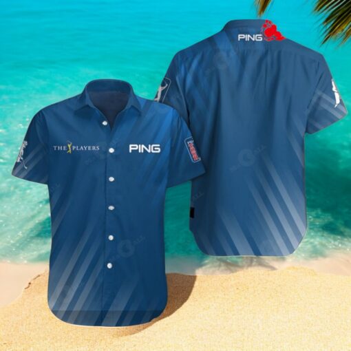 The Players Championship x PING 3D Blue Hawaiian Shirt