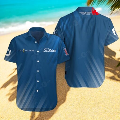 The Players Championship x Titleist Luxury Golf Green Hawaiian Shirt
