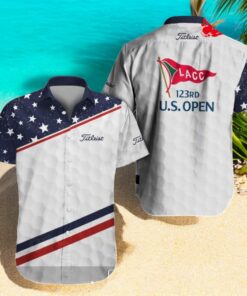 Titleist x US Open Championship Premium Stars Golf White Design Hawaiian Shirt