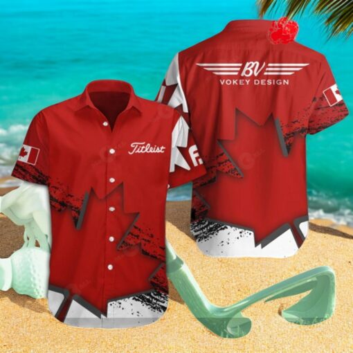 Titleits x Vokey Design For Golf Lovers Red Style Hawaiian Shirt