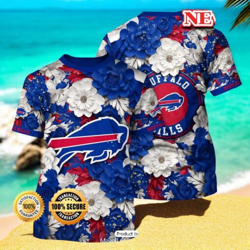 TRENDING Buffalo Bills NFL Flower For Fans Summer Football Hawaii Shirt