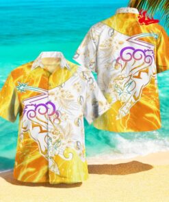 Triabal Raikou Design Hawaiian Shirt