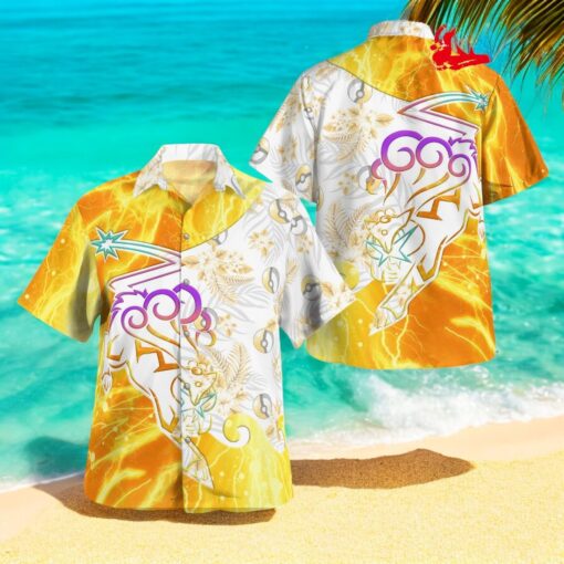 Triabal Raikou Design Hawaiian Shirt
