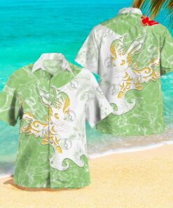 Trial Eevee Leafeon Design Hawaiian Shirt