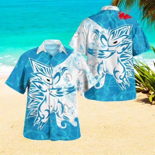 Tribal Style Pokemon Alolan Sandslash Ver 2 Design Hawaiian Shirt