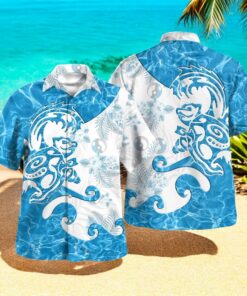 Tribal Style Pokemon Blastoise Ver 2 Design Hawaiian Shirt