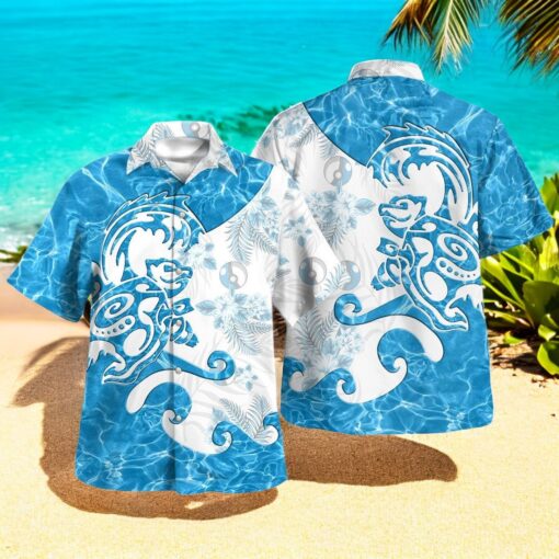 Tribal Style Pokemon Blastoise Ver 2 Design Hawaiian Shirt