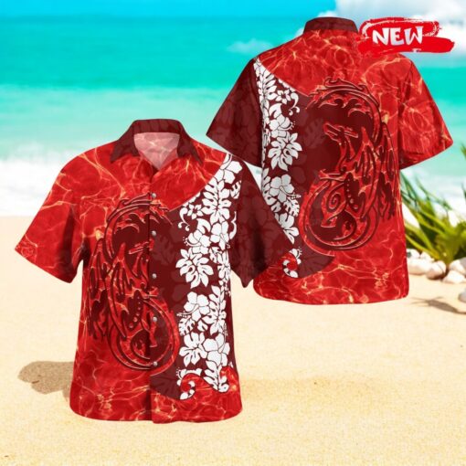 Tribal Style Pokemon Charizard Ver 3 Design Hawaiian Shirt
