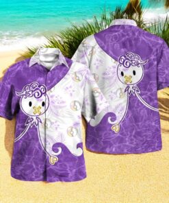 Tribal Style Pokemon Drifloon Design Hawaiian Shirt