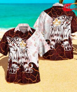 Tribal Style Pokemon Entei Ver 2 Design Hawaiian Shirt