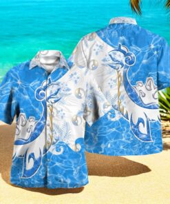 Tribal Style Pokemon Lapras Design Hawaiian Shirt