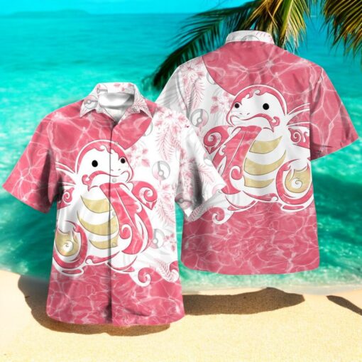 Tribal Style Pokemon Lickitung Pkm Design Hawaiian Shirt