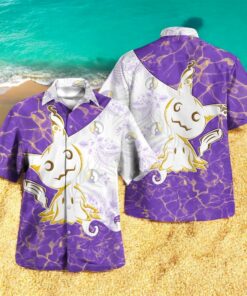 Tribal Style Pokemon Mimikyu Design Hawaiian Shirt