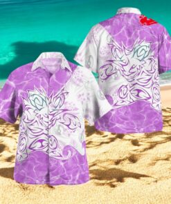 Tribal Style Pokemon Nidoking Design Hawaiian Shirt