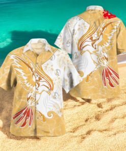 Tribal Style Pokemon Pidgeot Design Hawaiian Shirt