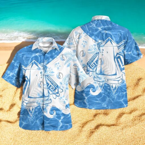 Tribal Style Pokemon Regice Design Hawaiian Shirt